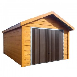 Garaż drewniany 350x550